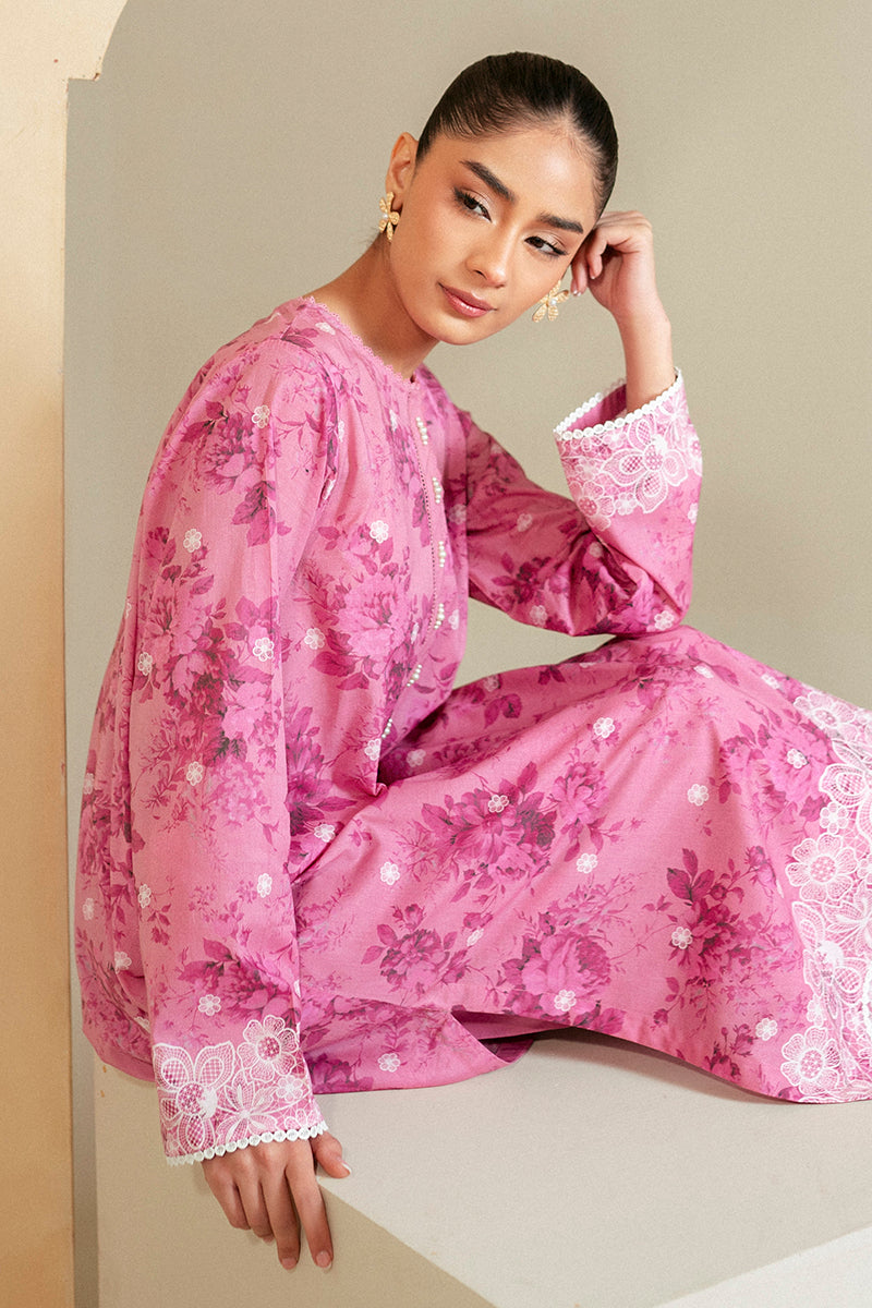 Cross Stitch | Daily Lawn 24 | MOON LIGHT-2 PIECE LAWN SUIT - House Of Anaya