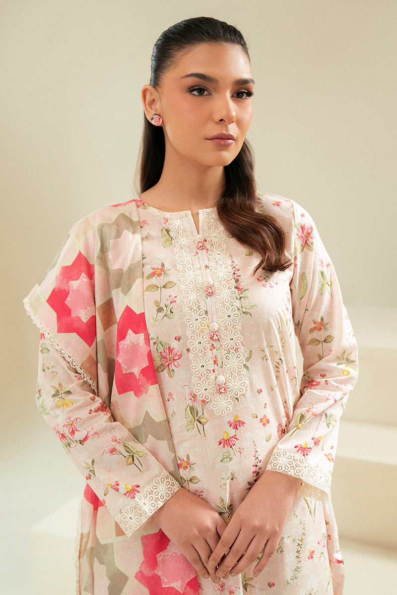 Cross Stitch | Daily Lawn 24 | CRYSTAL AURA-3 PIECE LAWN SUIT - House Of Anaya