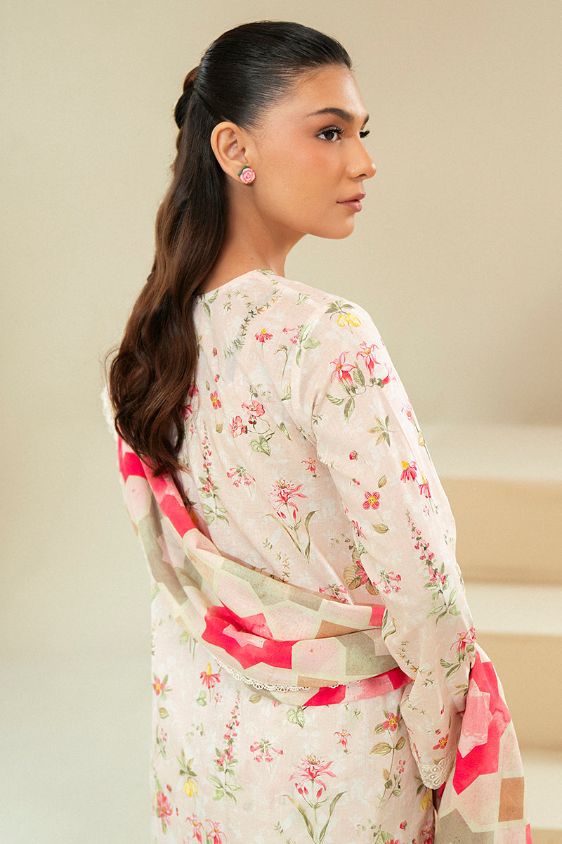 Cross Stitch | Daily Lawn 24 | CRYSTAL AURA-3 PIECE LAWN SUIT - House Of Anaya