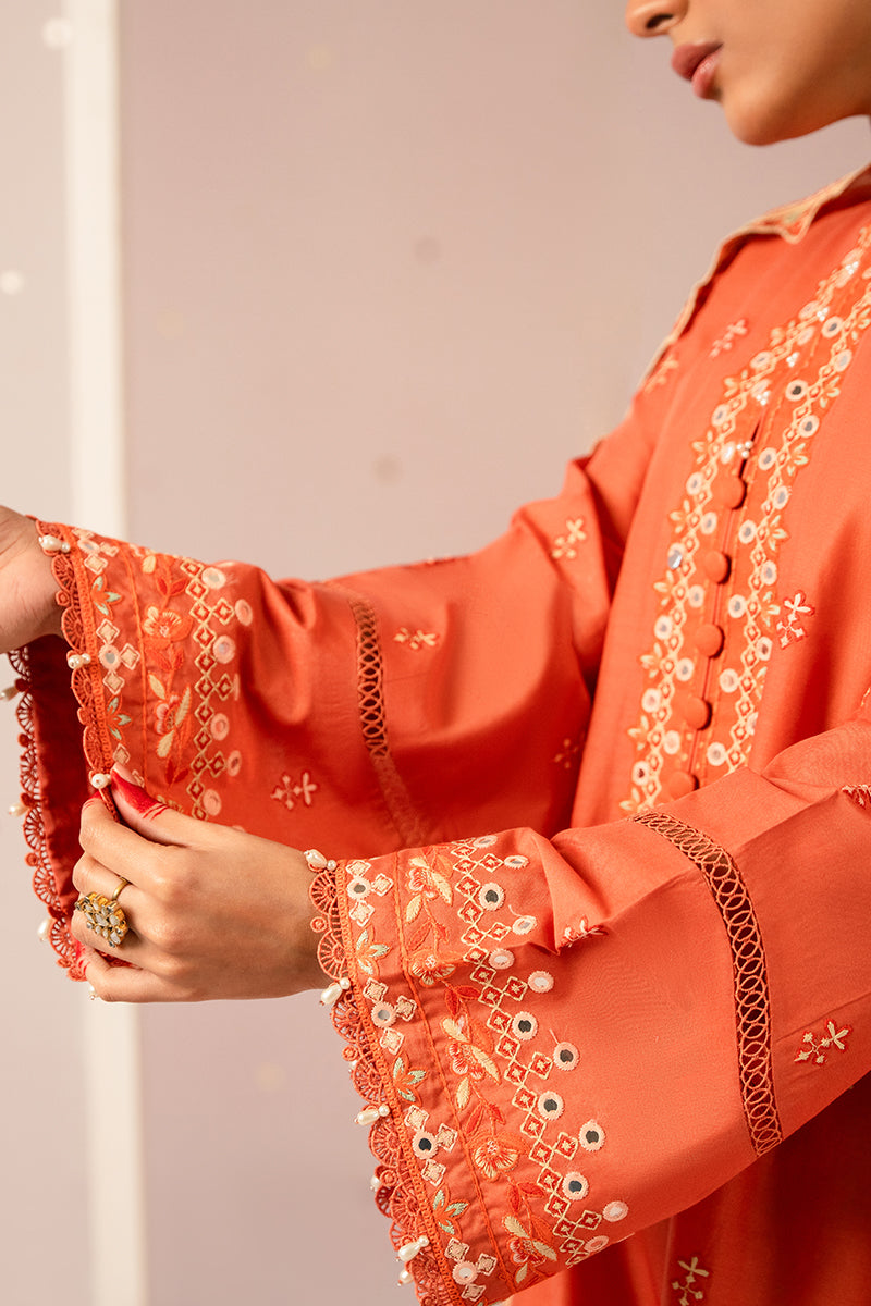 Cross Stitch | Mahiri Embroidered Collection 24 | RUSTIC NOIR - House Of Anaya