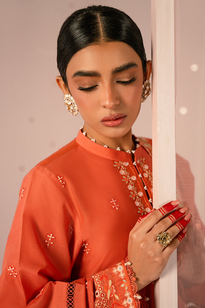 Cross Stitch | Mahiri Embroidered Collection 24 | RUSTIC NOIR - House Of Anaya