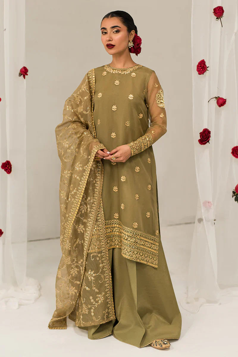 Cross Stitch | Luxe Atelier 24 | Olive Gleam - House Of Anaya