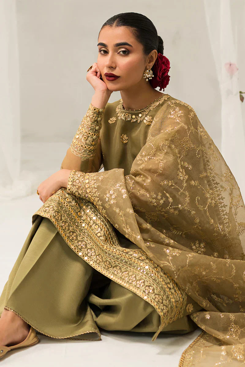 Cross Stitch | Luxe Atelier 24 | Olive Gleam - House Of Anaya