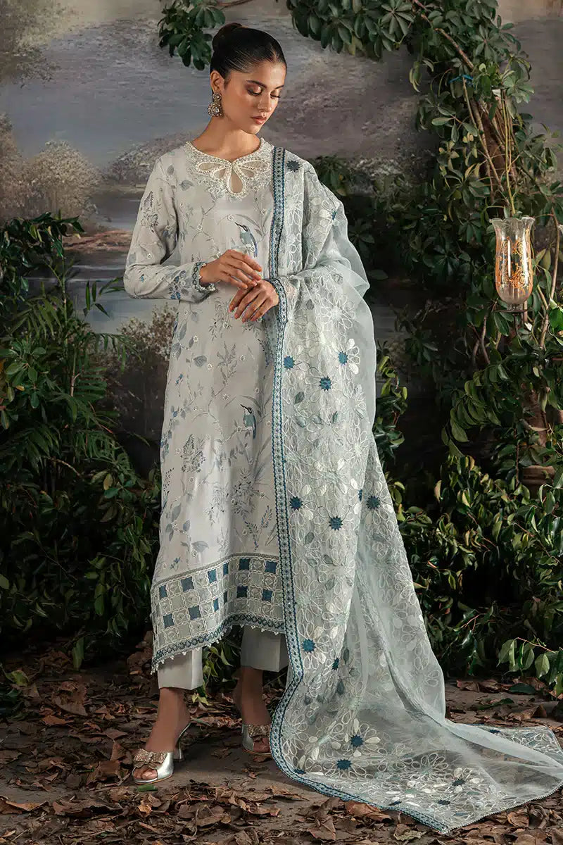 Cross Stitch | Luxe Atelier 23 | MEDALLION TEAL - House Of Anaya