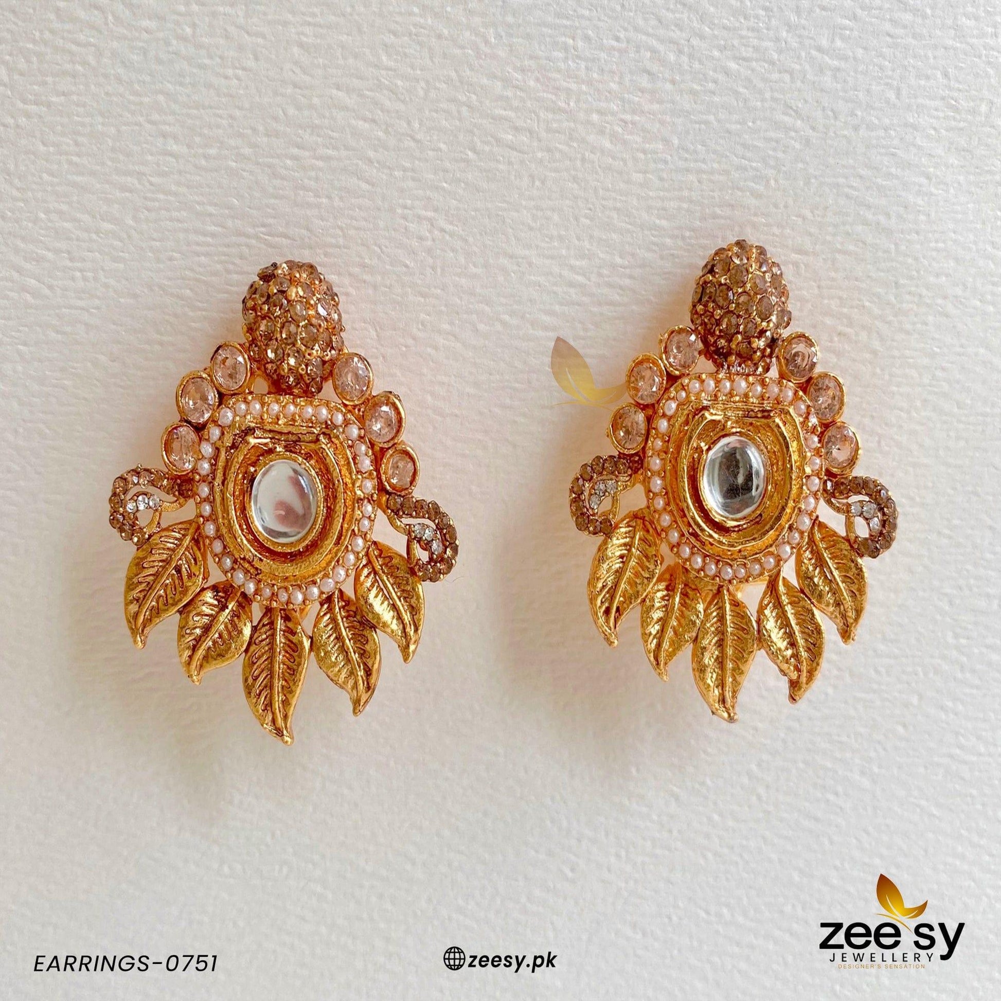 Earrings-0751 - House Of Zarish