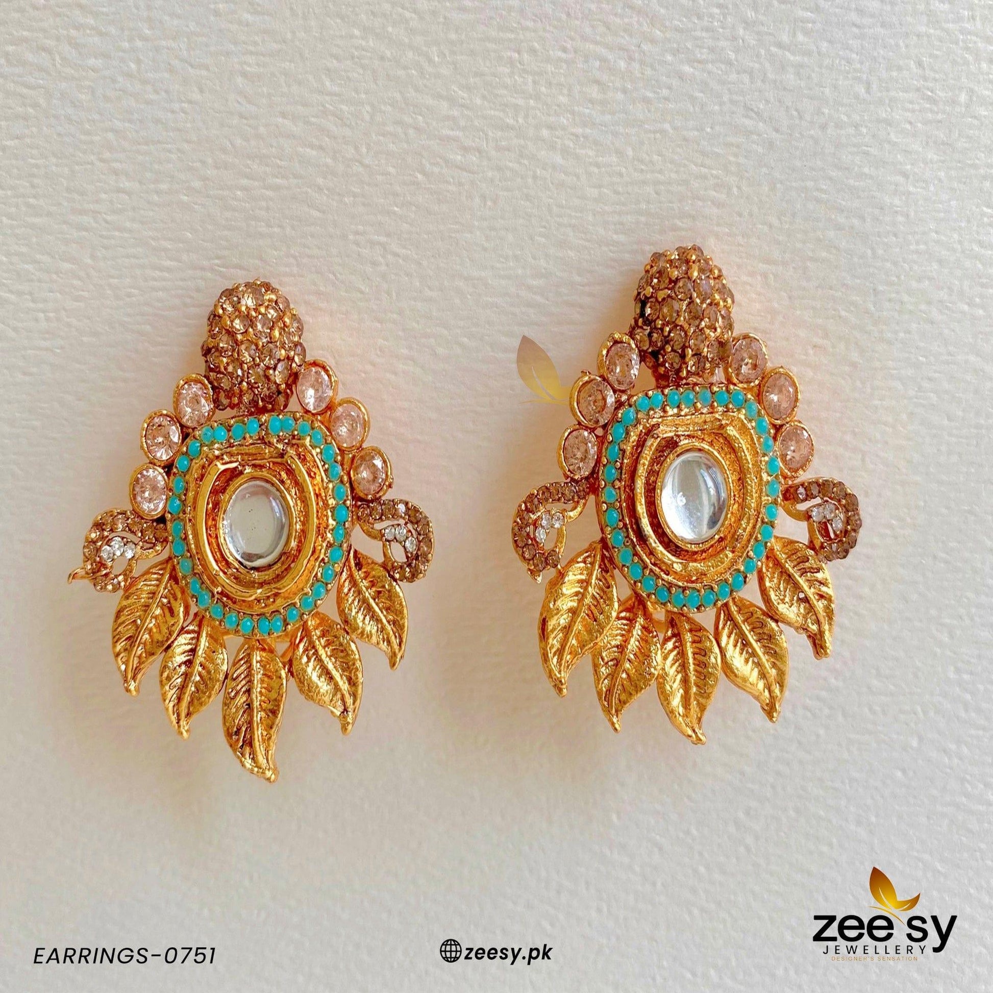 Earrings-0751 - House Of Zarish
