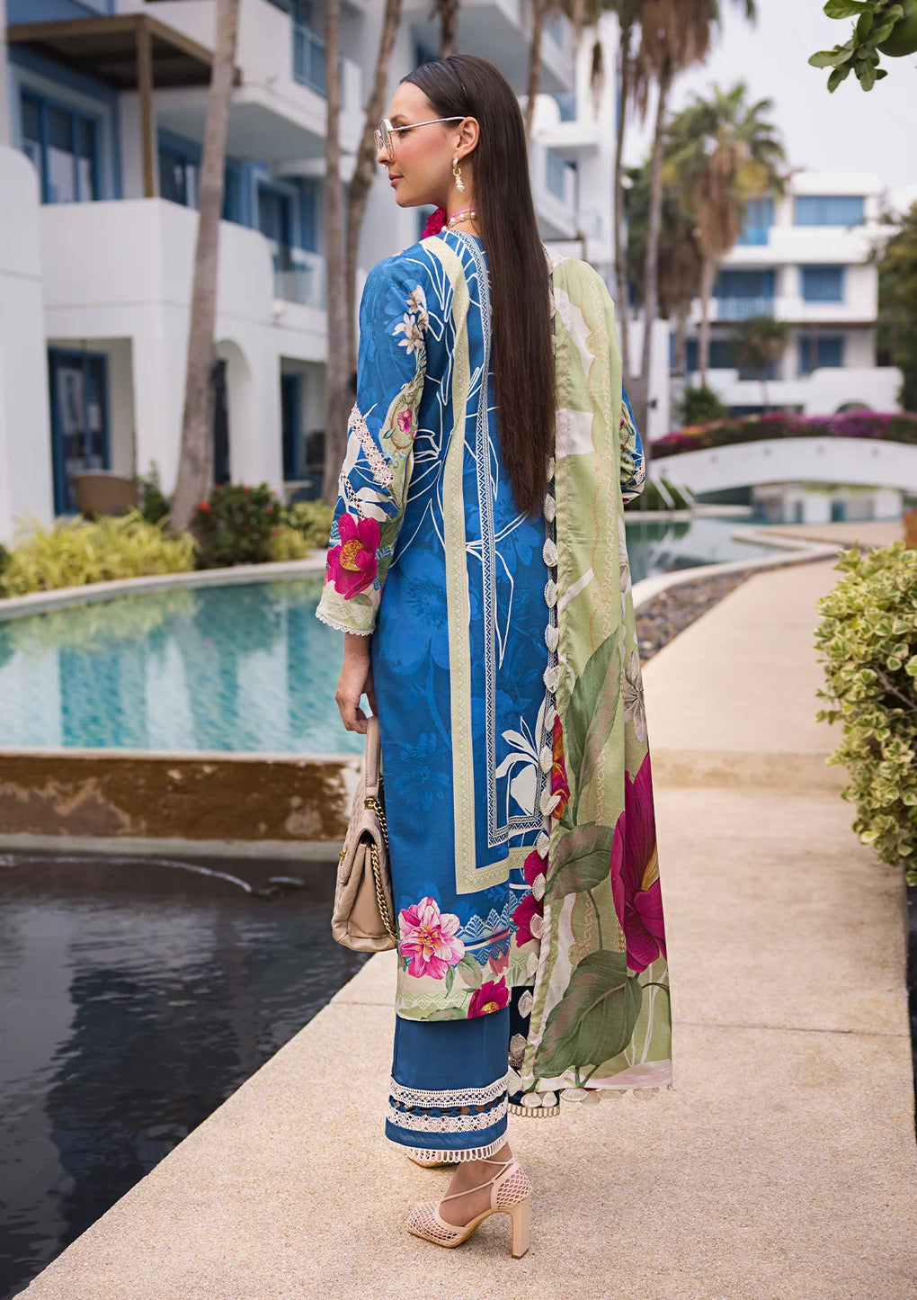 Elaf Premium | Prints Collection 2024 | EOP-08B WHIMSY TOSCANA - House Of Anaya