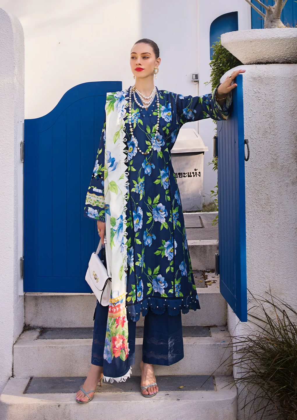 Elaf Premium | Prints Collection 2024 | EOP-05B RUNE MAVIS - House Of Anaya