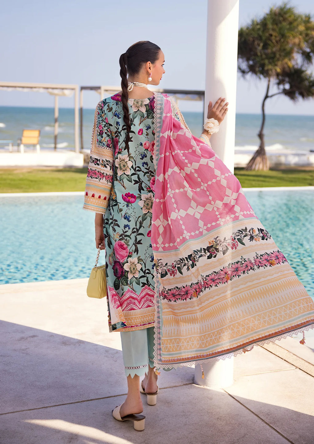 Elaf Premium | Prints Collection 2024 | EOP-06B FREYA - House Of Anaya