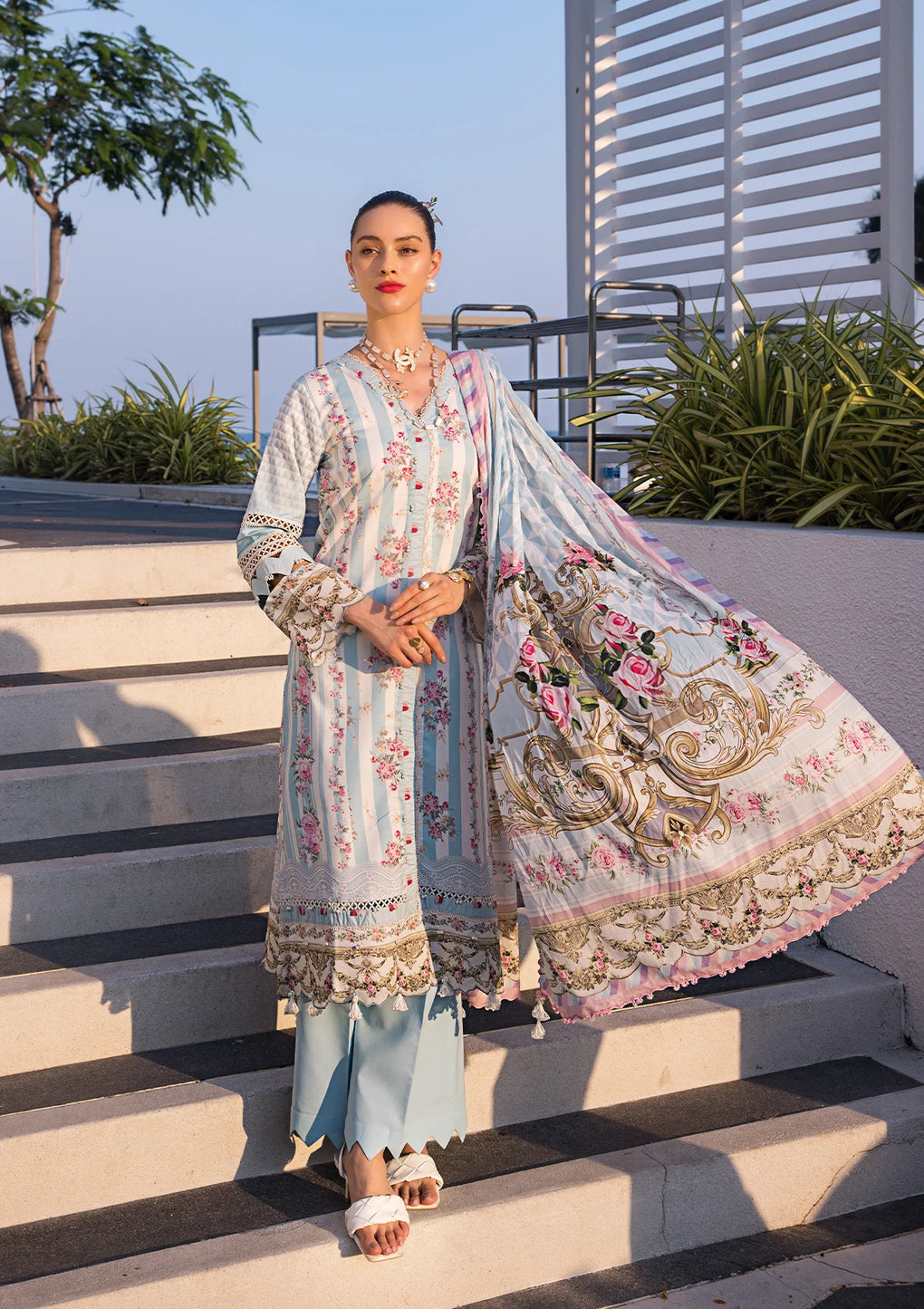 Elaf Premium | Prints Collection 2024 | EOP-04B MARLENE - House Of Anaya