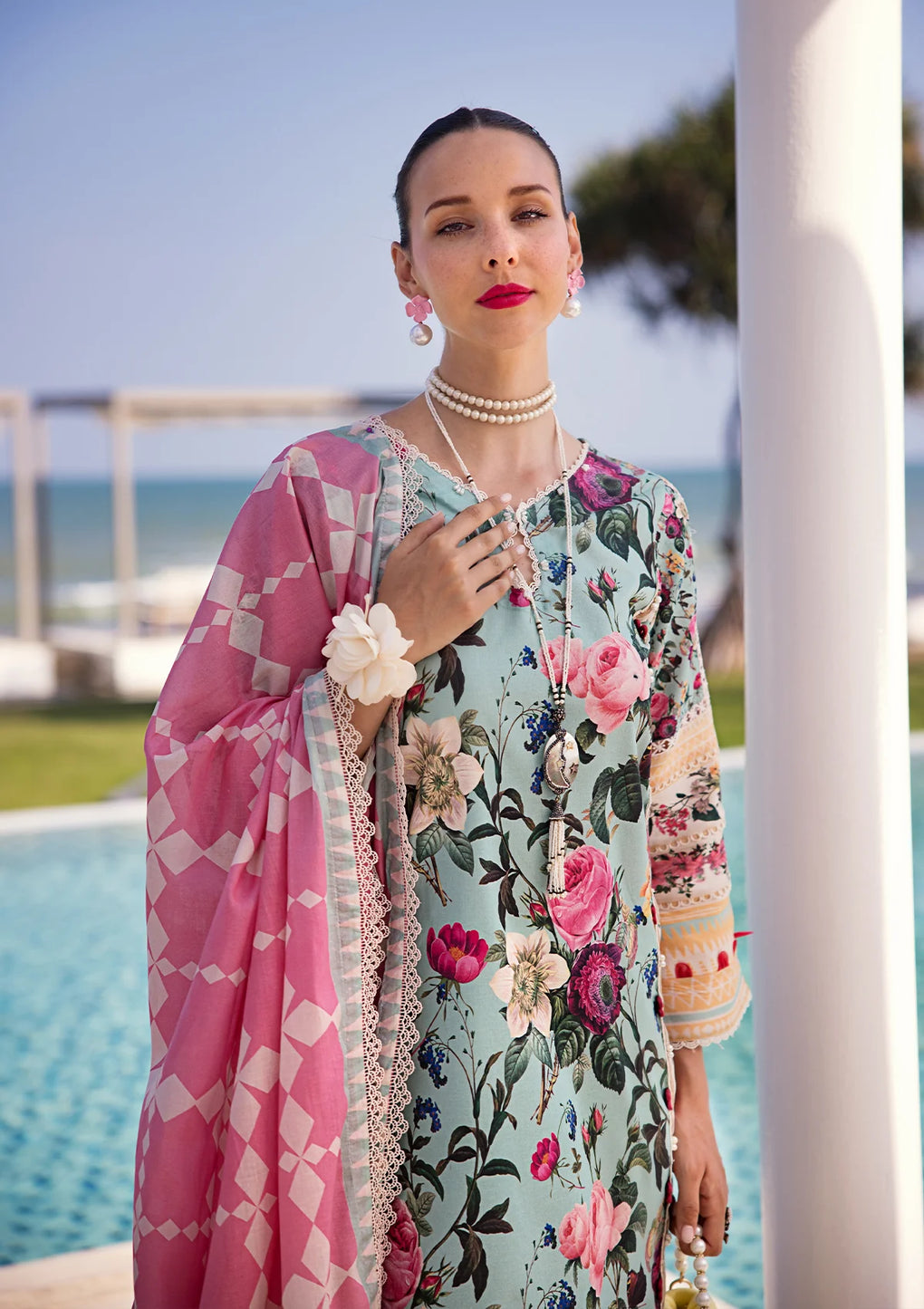 Elaf Premium | Prints Collection 2024 | EOP-06B FREYA - House Of Anaya