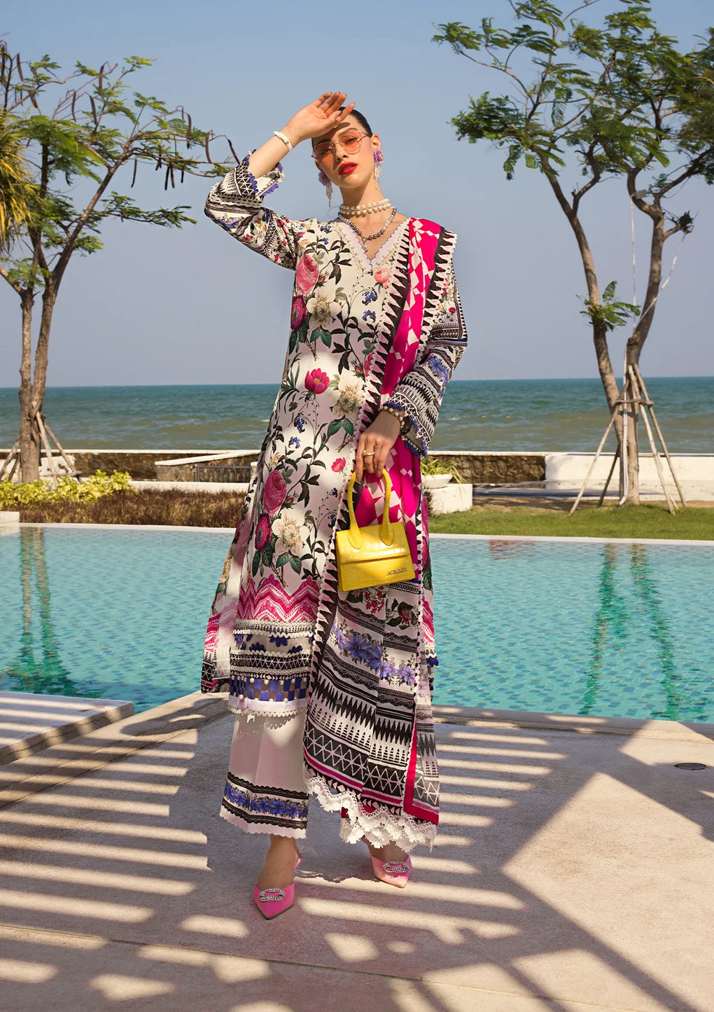 Elaf Premium | Prints Collection 2024 | EOP-06A AMARI MUSE - House Of Anaya