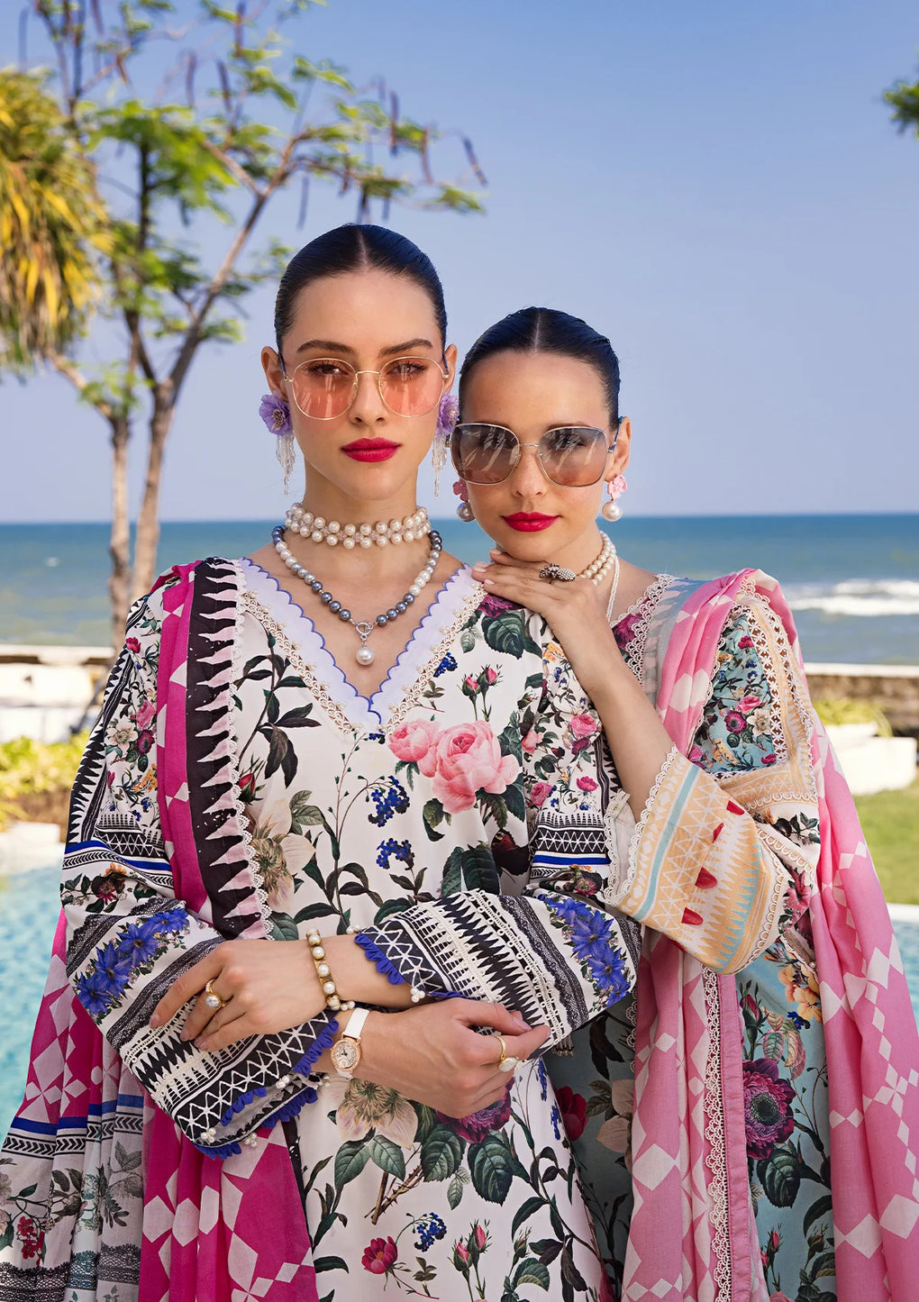 Elaf Premium | Prints Collection 2024 | EOP-06A AMARI MUSE - House Of Anaya