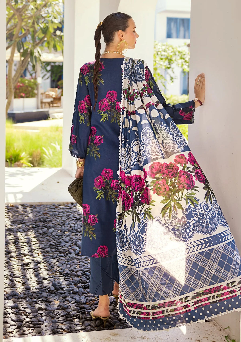 Elaf Premium | Prints Collection 2024 | EOP-03B PATTAYA POISE - House Of Anaya