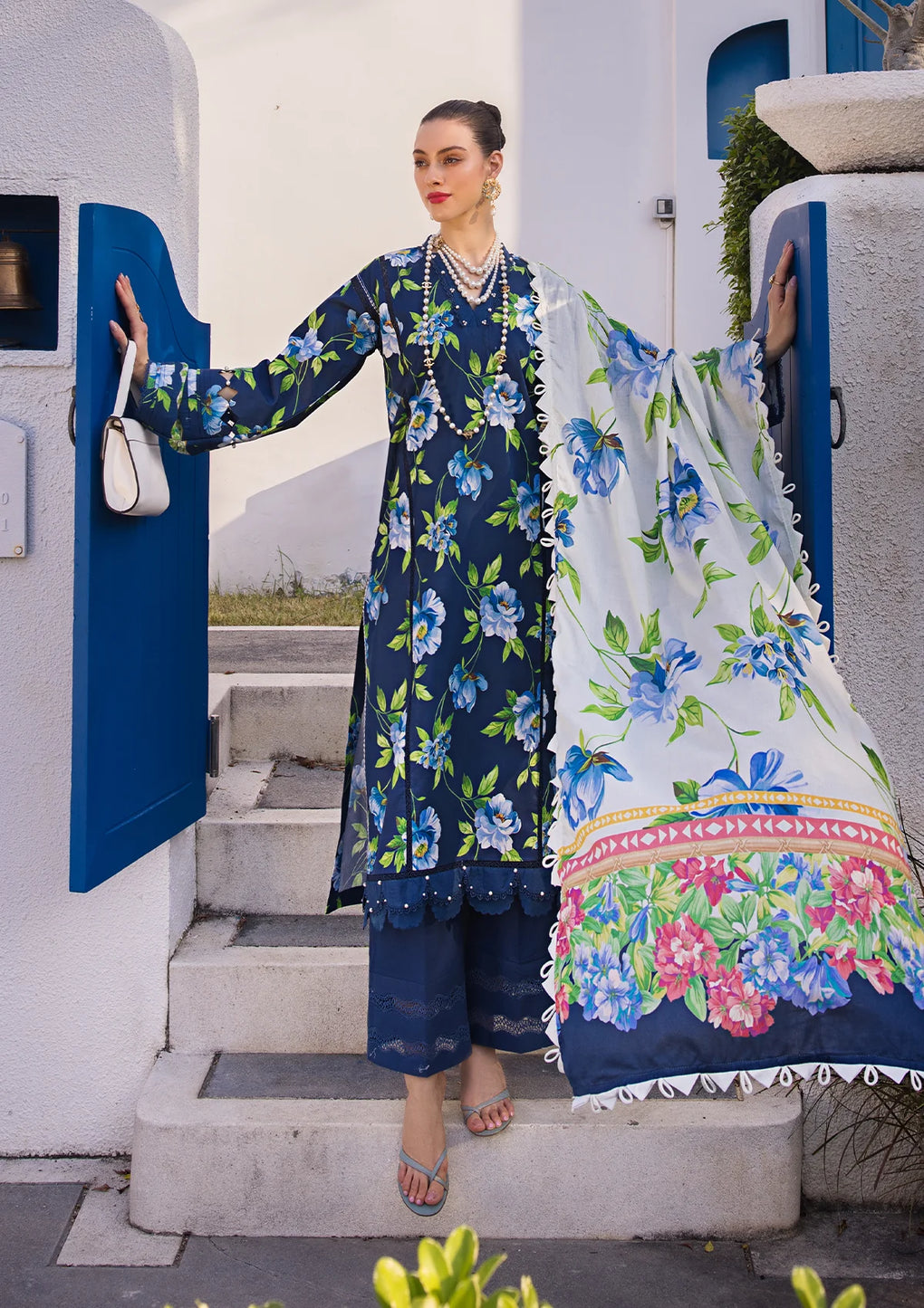 Elaf Premium | Prints Collection 2024 | EOP-05B RUNE MAVIS - House Of Anaya