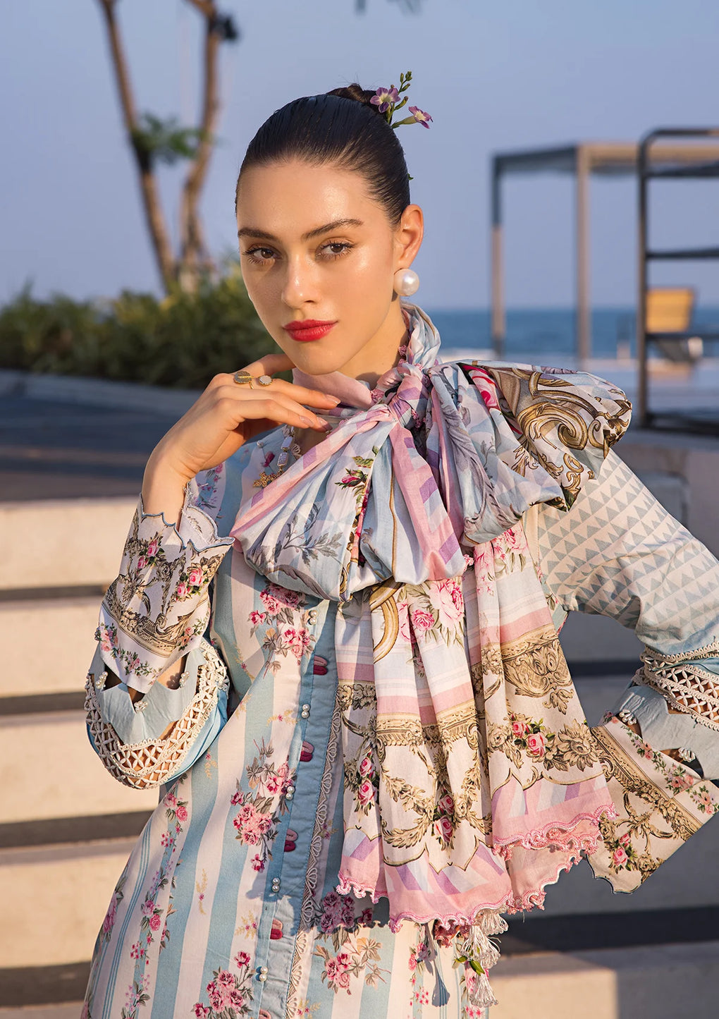 Elaf Premium | Prints Collection 2024 | EOP-04B MARLENE - House Of Anaya