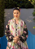Elaf Premium | Prints Collection 2024 | EOP-05A EBONY - House Of Anaya
