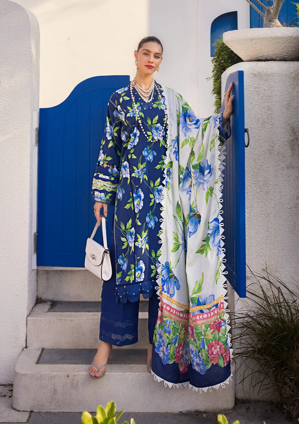 Elaf Premium | Prints Collection 2024 | EOP-05B RUNE MAVIS - House Of Anaya