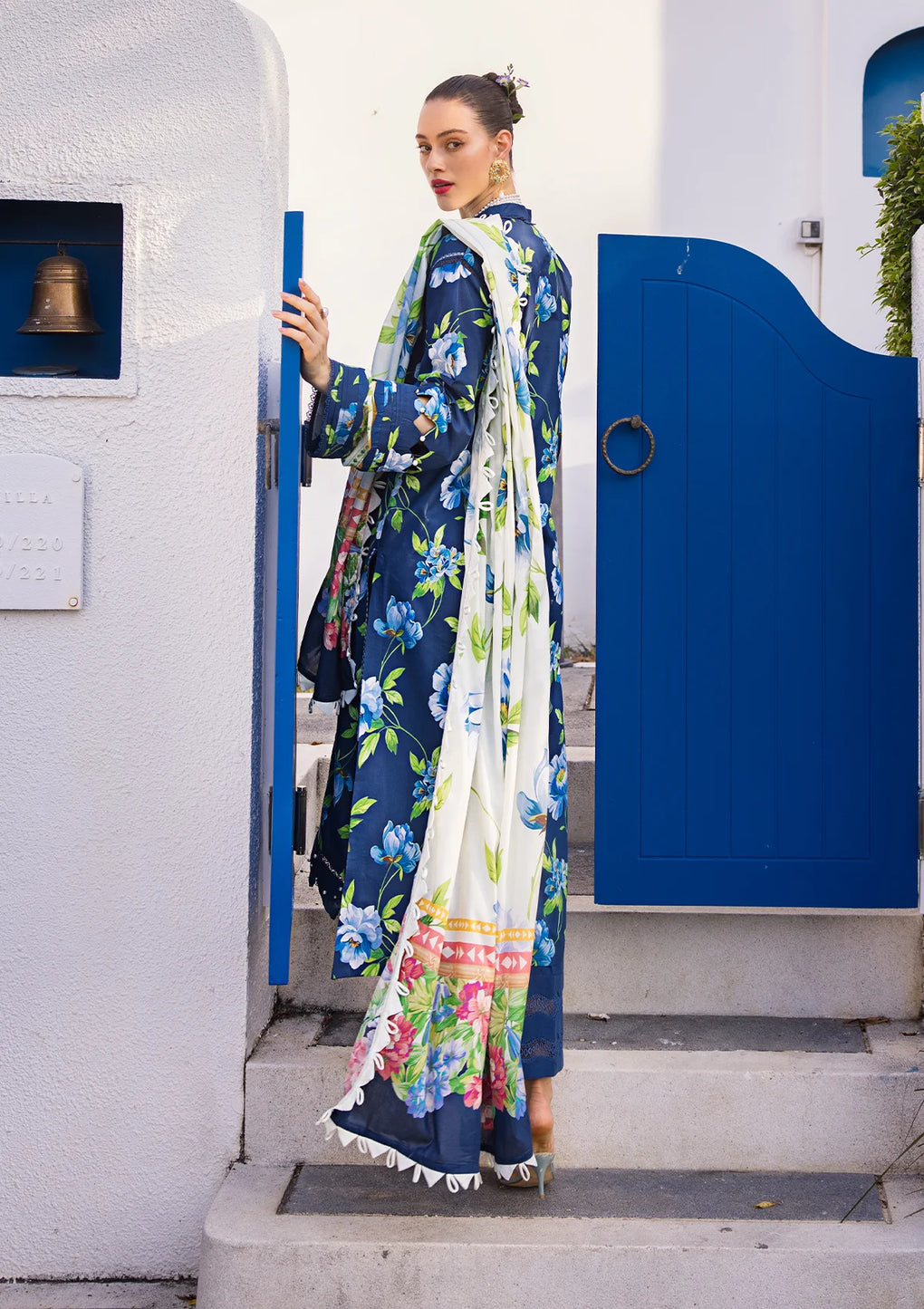 Elaf Premium | Prints Collection 2024 | EOP-05B RUNE MAVIS - House Of Anaya