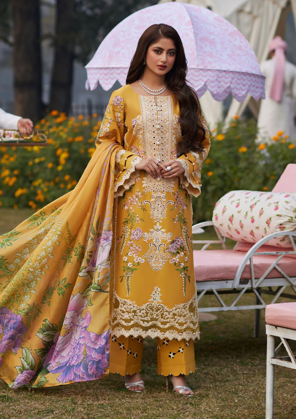Elaf Premium | Eid Edit 2024 | ELE-12A SONA - House Of Anaya