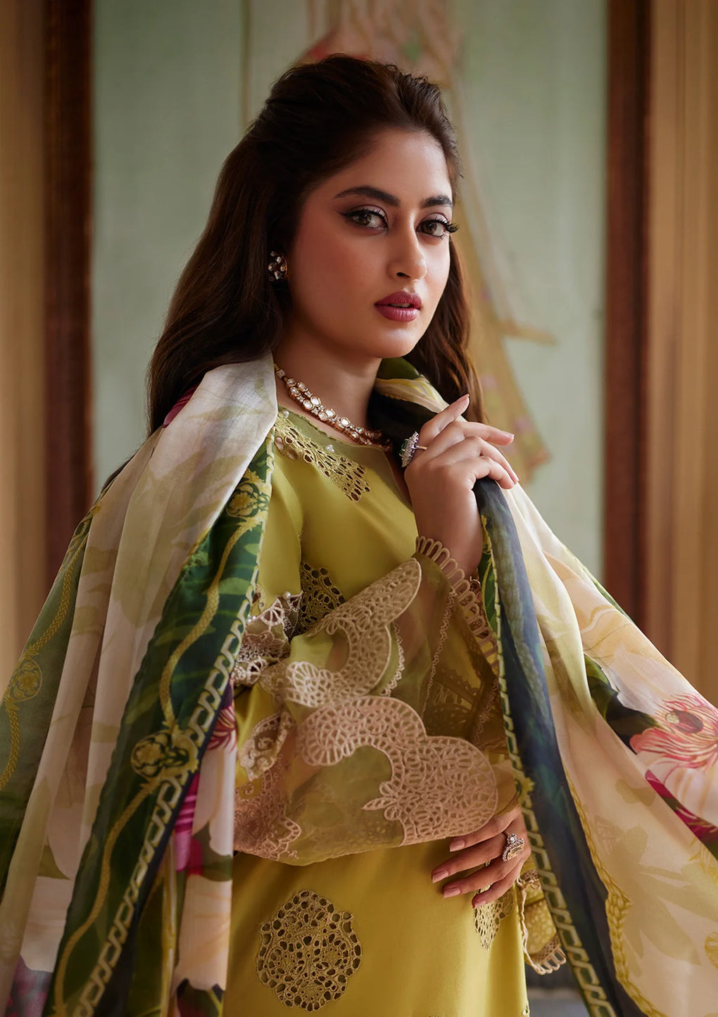 Elaf Premium | Eid Edit 2024 | ELE-05 MEENAH - House Of Anaya