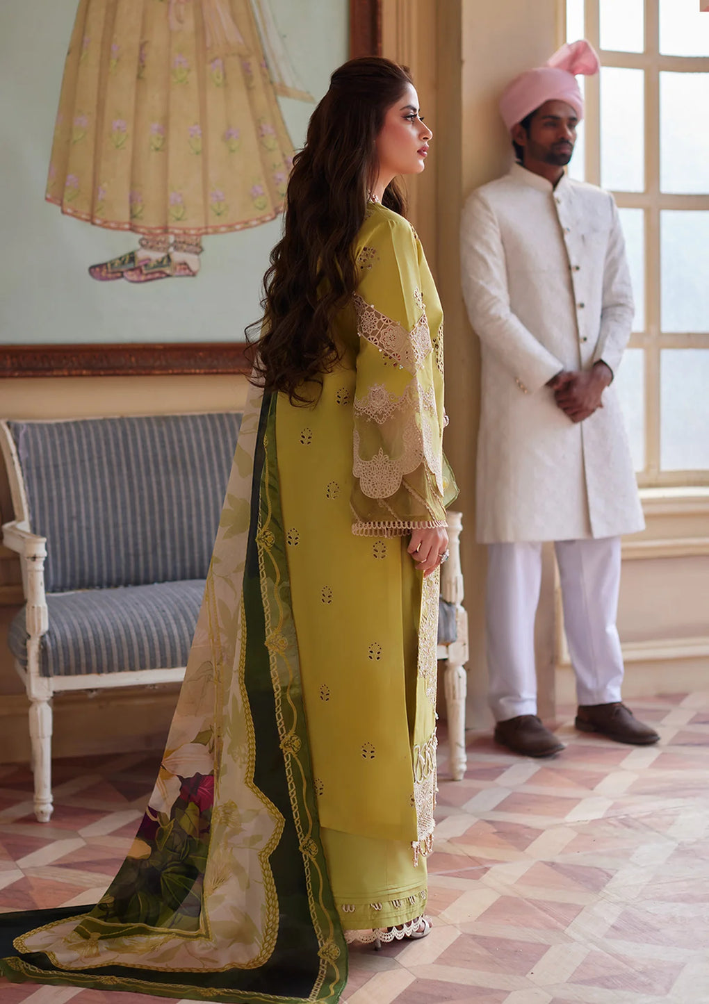 Elaf Premium | Eid Edit 2024 | ELE-05 MEENAH - House Of Anaya