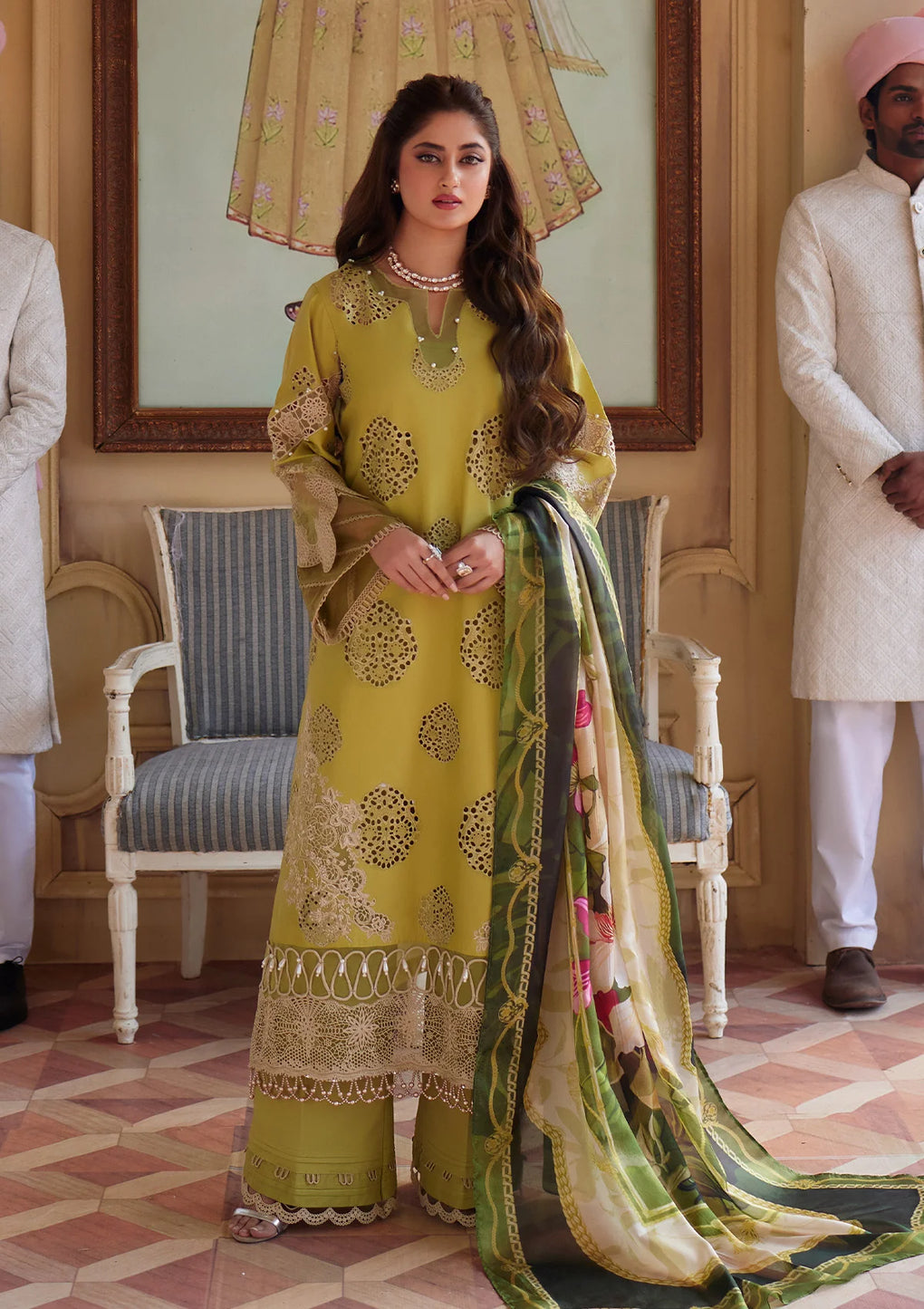 Elaf Premium | Eid Edit 2024 | ELE-05 MEENAH - House Of Anaya