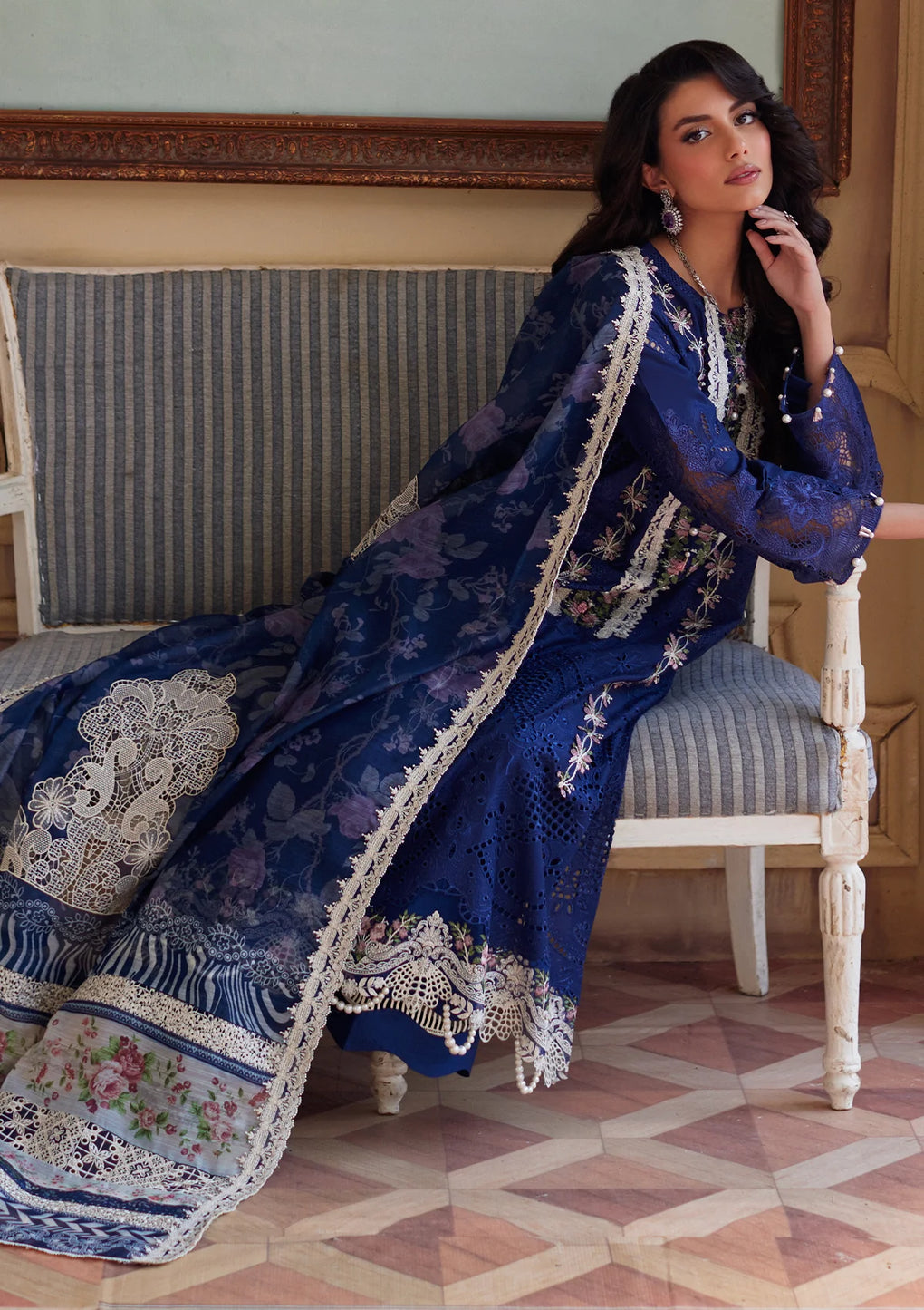 Elaf Premium | Eid Edit 2024 | ELE-10 YALINA - House Of Anaya