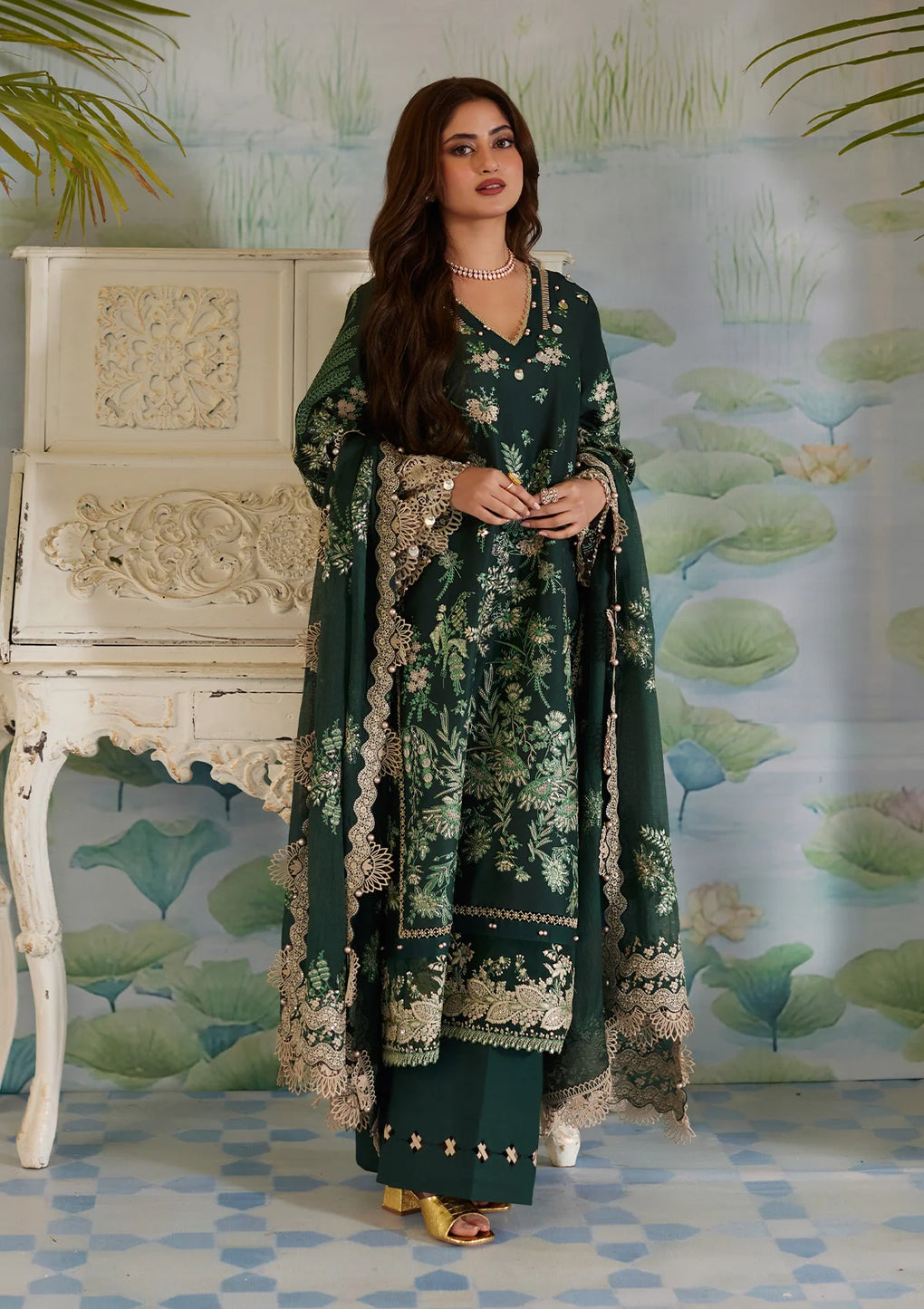 Elaf Premium | Eid Edit 2024 | ELE-07 ZARIA - House Of Anaya
