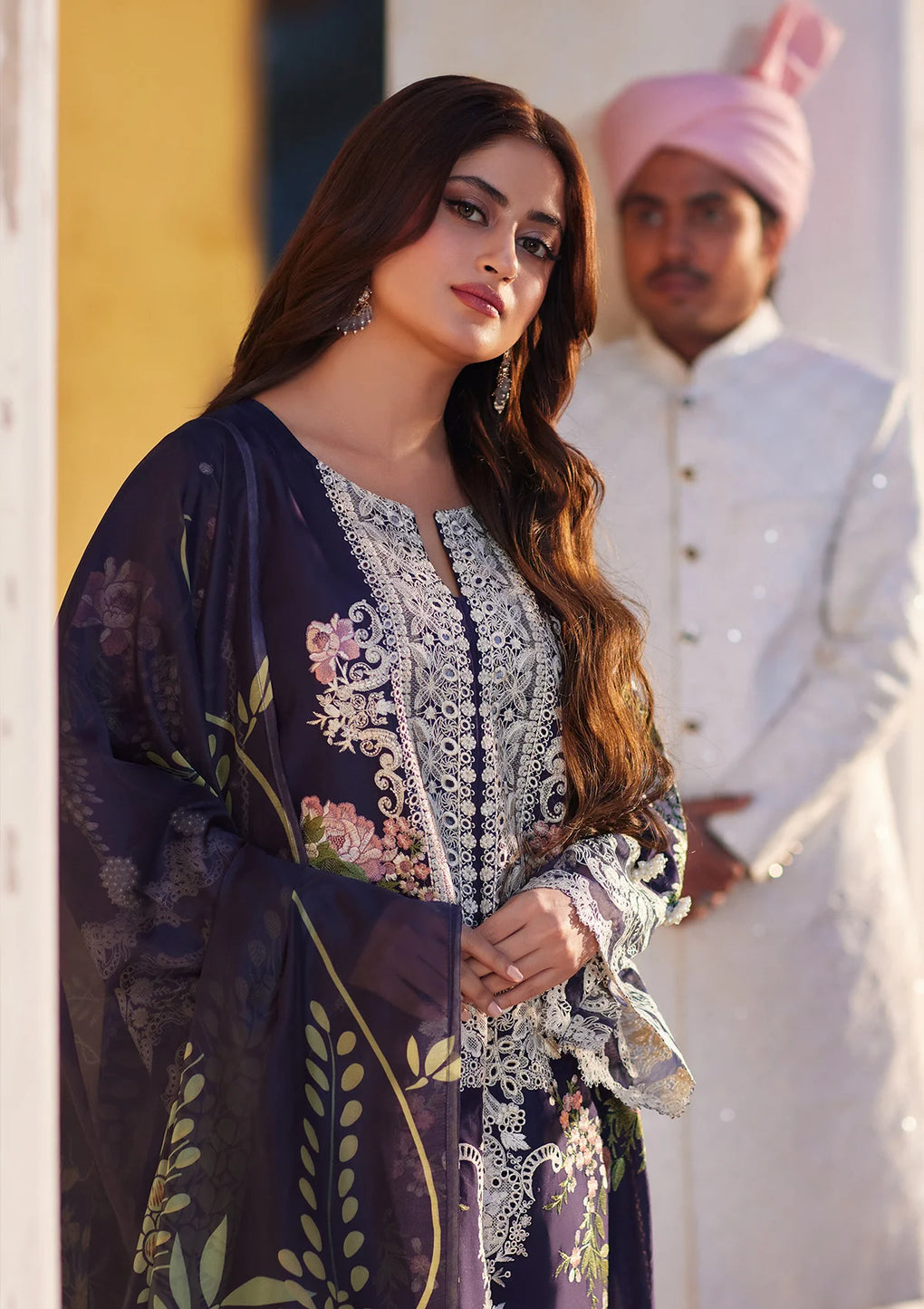 Elaf Premium | Eid Edit 2024 | ELE-12B YAZMIN - House Of Anaya