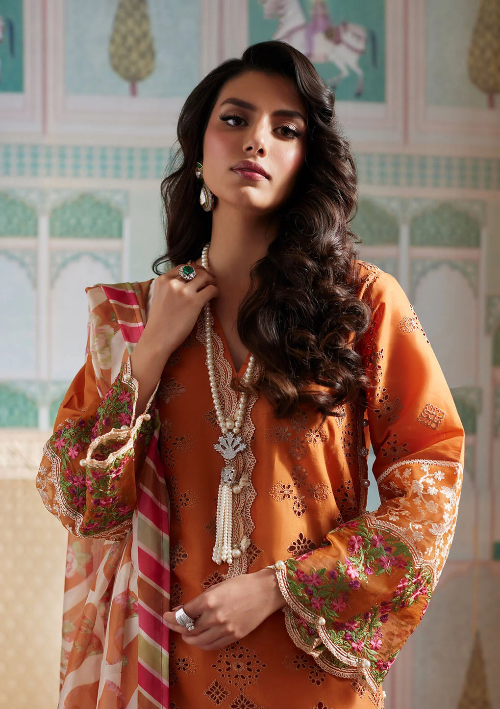 Elaf Premium | Eid Edit 2024 | ELE-09 ELNAZ - House Of Anaya