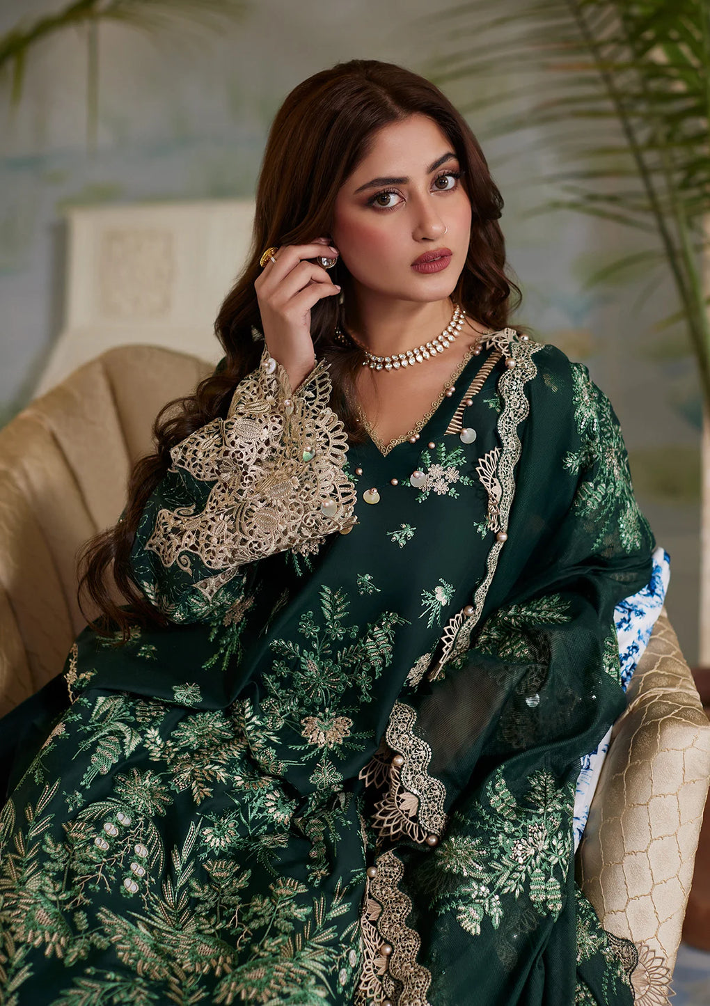 Elaf Premium | Eid Edit 2024 | ELE-07 ZARIA - House Of Anaya