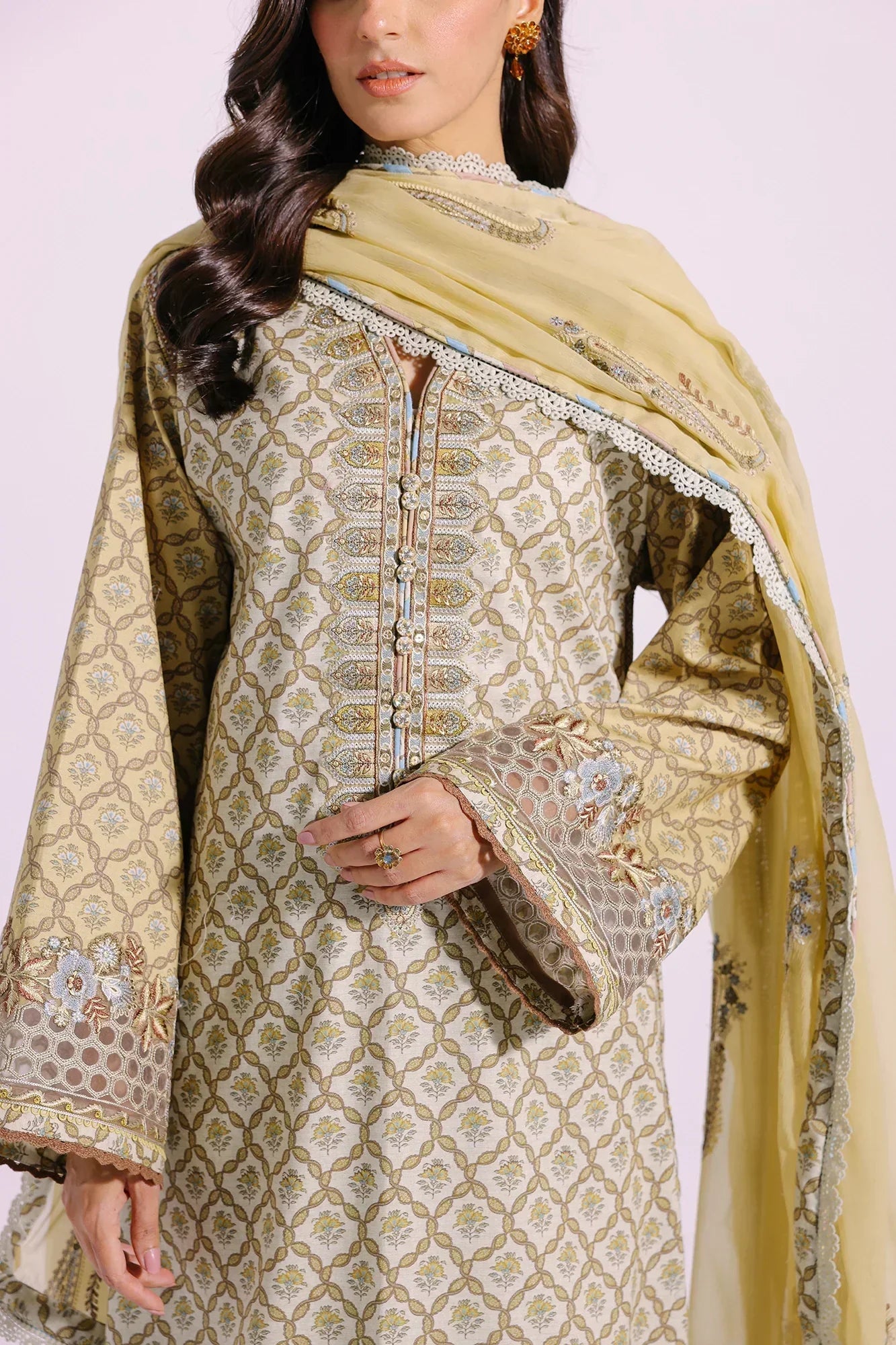 Ethnic | Rozana Collection SS 24 | E0404/203/130 - House Of Anaya