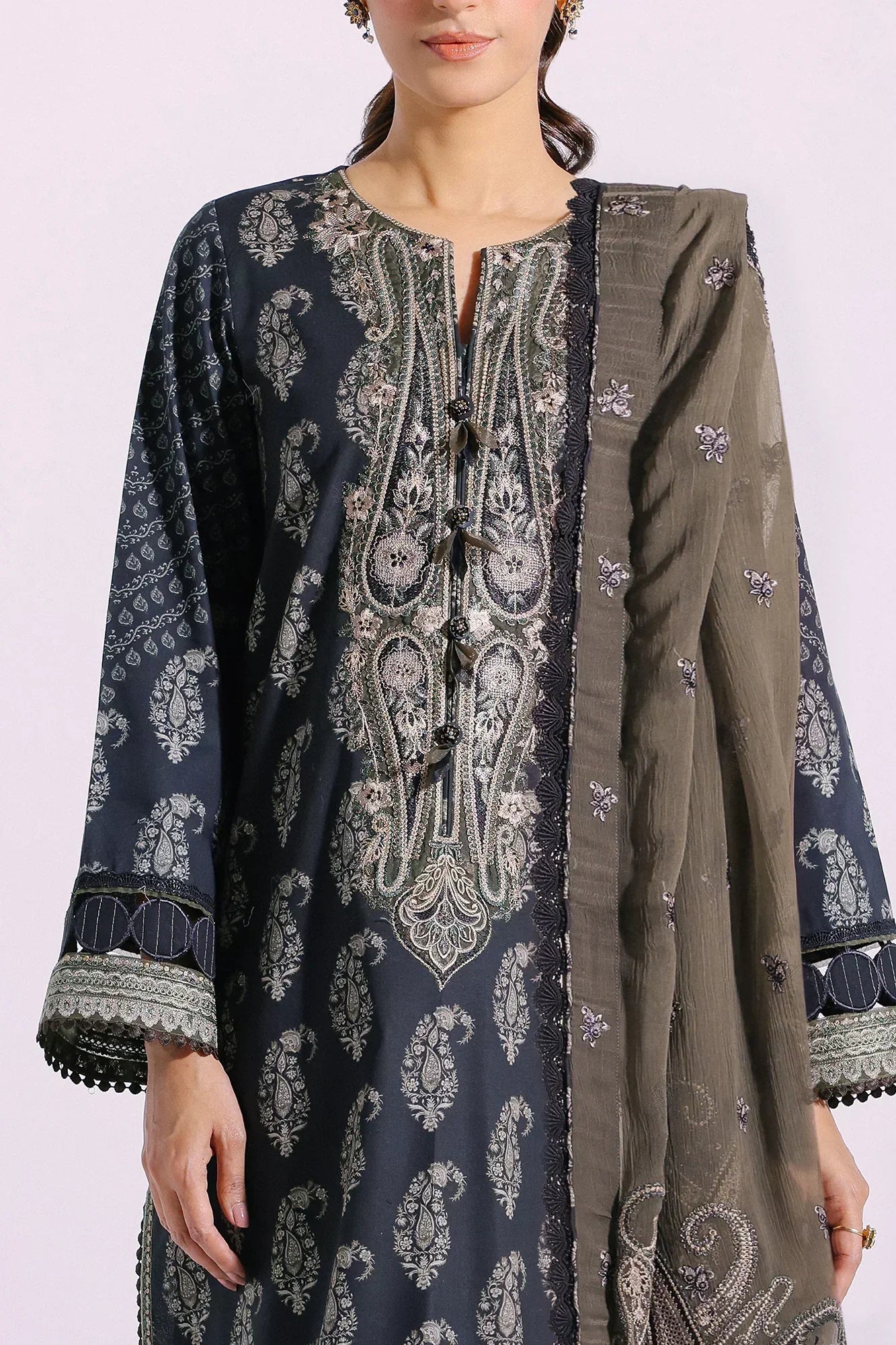 Ethnic | Rozana Collection SS 24 | E0405/203/116 - House Of Anaya