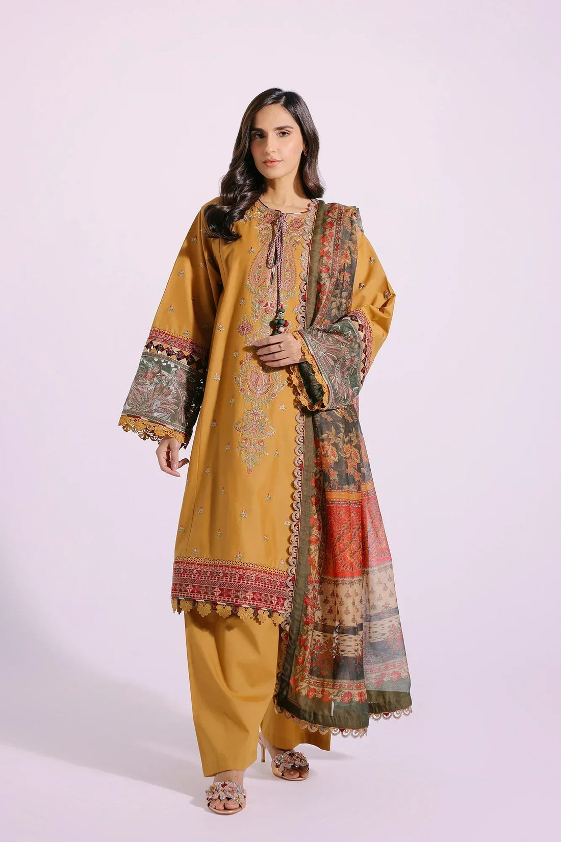 Ethnic | Rozana Collection SS 24 | E0407/203/219 - House Of Anaya