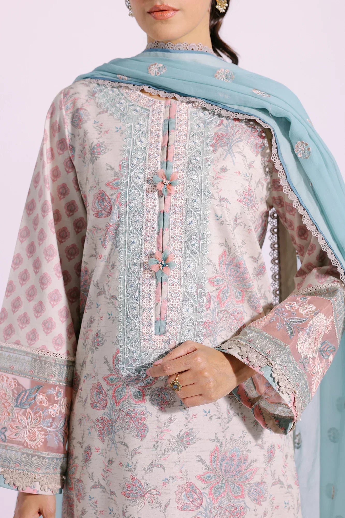 Ethnic | Rozana Collection SS 24 | E0401/203/112 - House Of Anaya