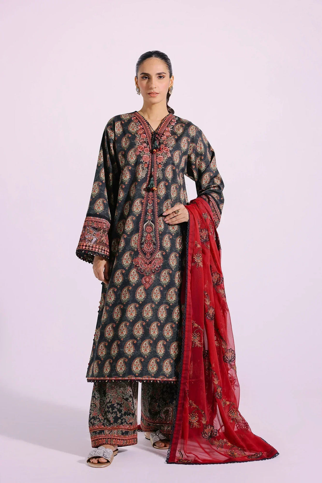 Ethnic | Rozana Collection SS 24 | E0414/203/116 - House Of Anaya
