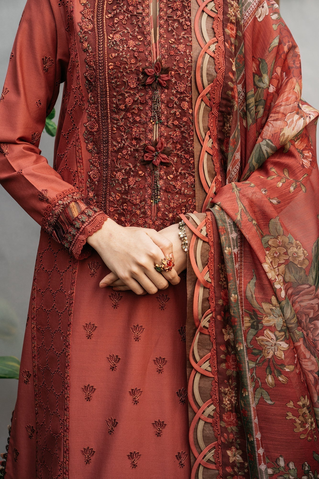 Ethnic | Rozana Collection SS 24 | E0410/203/311 - House Of Anaya