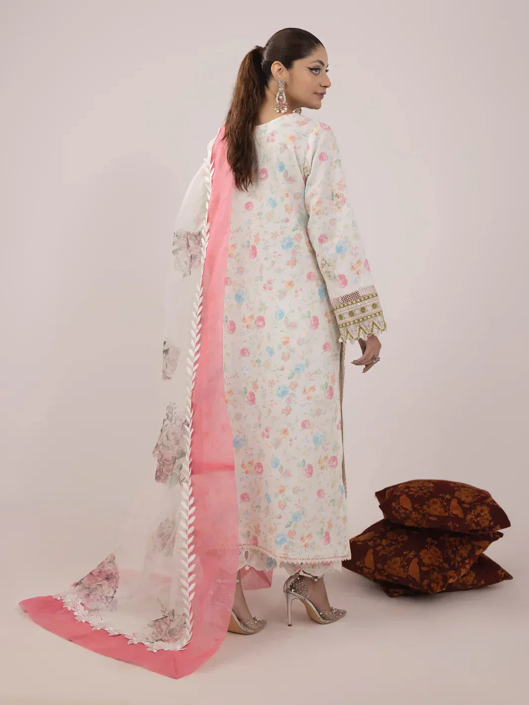 Ittehad | Faiza Faisal Rangeeli Lawn 24 | Nargis - House Of Anaya