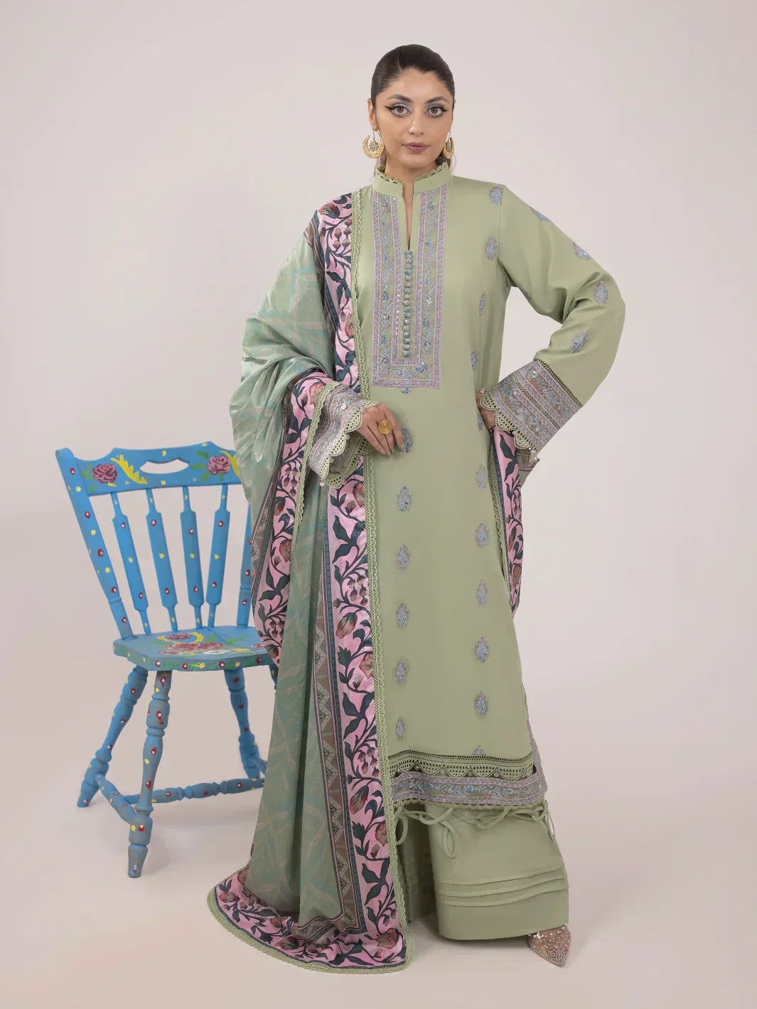 Ittehad | Faiza Faisal Rangeeli Lawn 24 | Pino - House Of Anaya