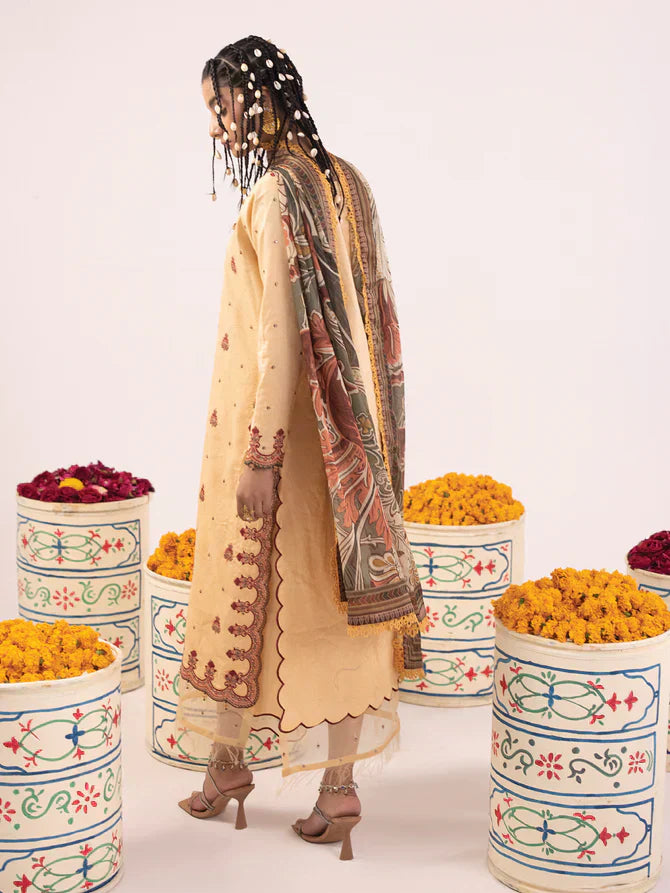 Ittehad | Faiza Faisal Rangeeli Lawn 24 | Gulabo - House Of Anaya