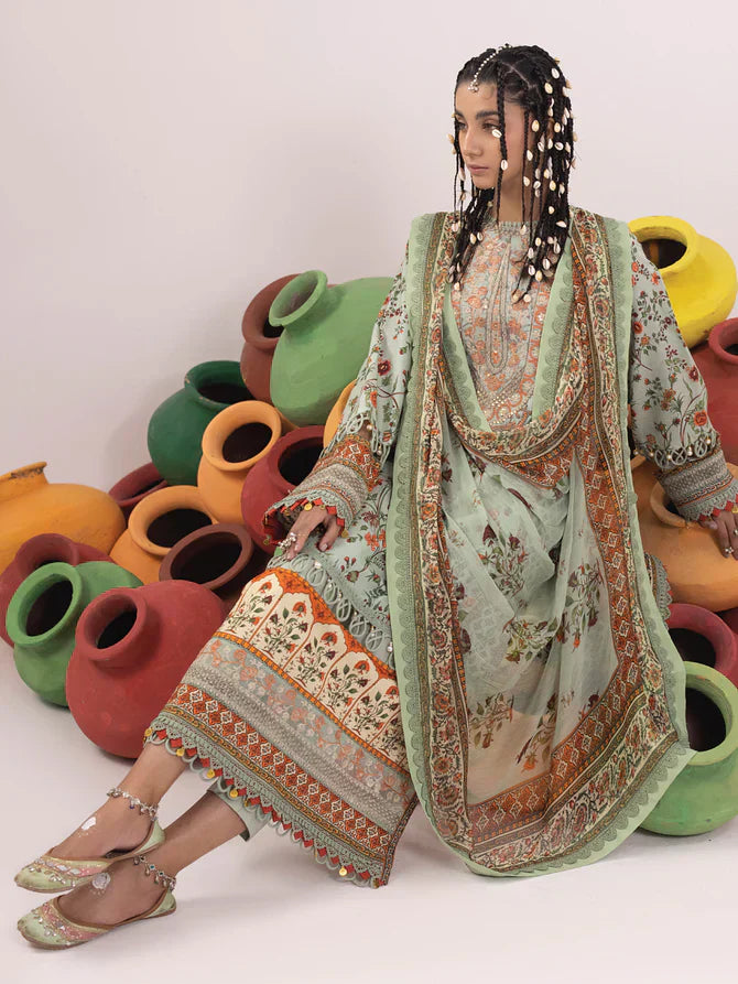 Ittehad | Faiza Faisal Rangeeli Lawn 24 | Chambeli - House Of Anaya