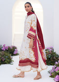 Farah Talib Aziz | Zaza Prints 24 | SANGRIA TRELLIS SHIRT AND DUPATTA - House Of Anaya