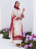 Farah Talib Aziz | Zaza Prints 24 | SANGRIA TRELLIS SHIRT AND DUPATTA - House Of Anaya
