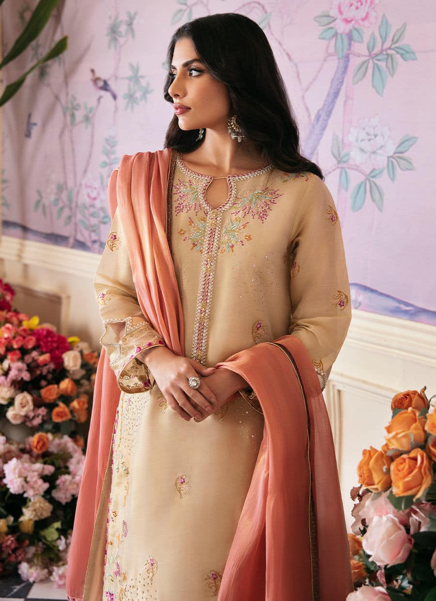 Farah Talib Aziz | Mayna Festive Luxe | NAROOD GOLD - House Of Anaya