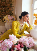 Farah Talib Aziz | Mayna Festive Luxe | Veesta Lime - House Of Anaya