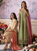 Farah Talib Aziz | Mayna Festive Luxe | ANISA APPLE GREEN - House Of Anaya