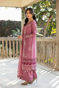 Farasha | Bahaar Embroidered Lawn | Rose Garland - House Of Anaya