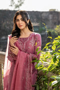 Farasha | Bahaar Embroidered Lawn | Rose Garland - House Of Anaya