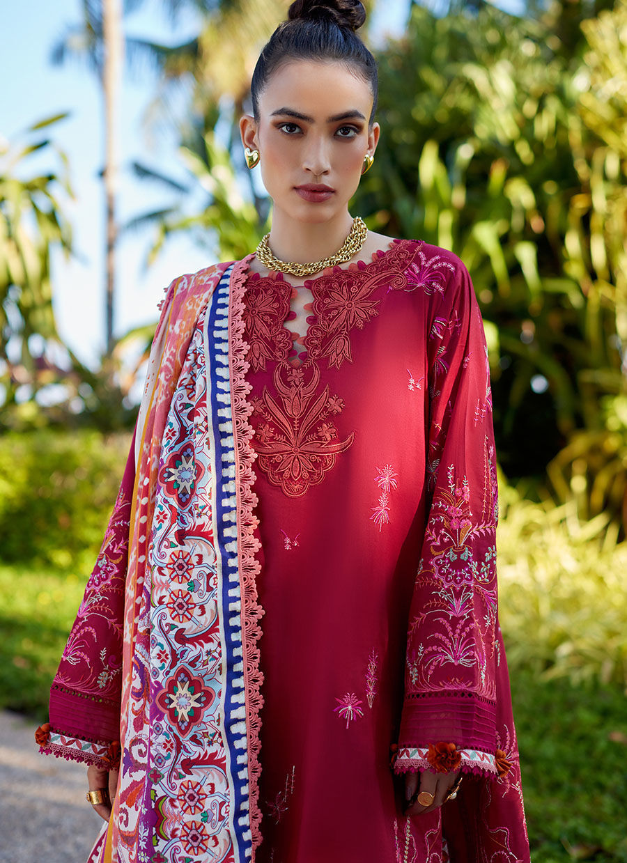 Farah Talib Aziz | Suay Lawn 24 | ENZO RED - House Of Anaya